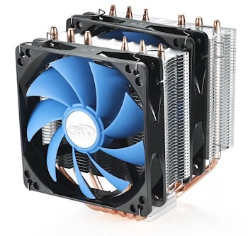 Кулер процессора DEEPCOOL NEPTWIN: двойной эффект  