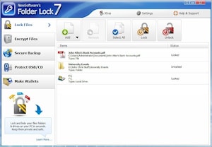 Folder Lock: программа для защиты конфиденциальной информации  