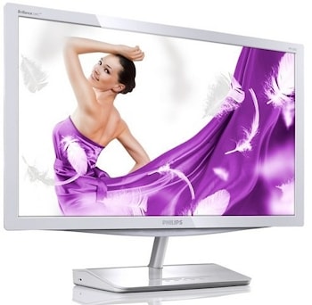 Мониторы Philips Blade: 24 дюйма и блестяще белое исполнение  