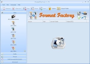 Format Factory 2.96: конвертирование файлов  
