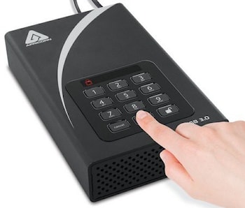 Суперзащищенные жесткие диски Aegis Padlock DT USB 3.0  