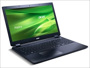 Ультрабуки Acer с сенсорными дисплеями  