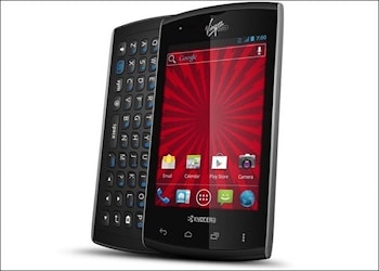 Недорогой коммуникатор Kyocera Rise на Android с выдвижной клавиатурой  