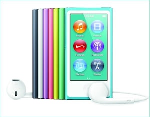 Тонкий iPod nano получил 2,5-дюймовый мультитач-дисплей  