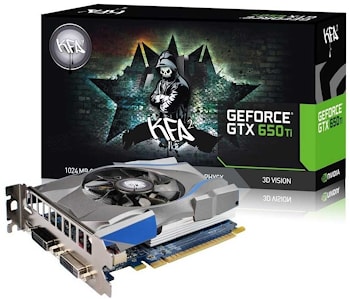 Представлена видеокарта KFA2 GEFORCE GTX 650 TI EX OC  