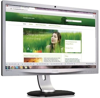 Philips Brilliance 231P4QRYES: монитор с датчиком присутствия пользователя  