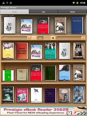 Android-приложение для чтения электронных книг eReader Prestigio  
