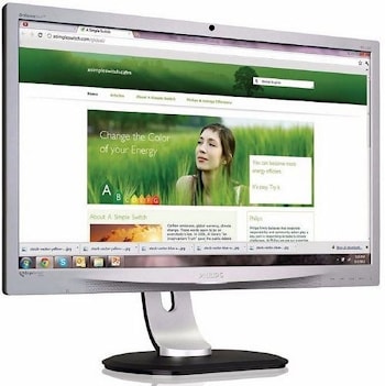 Отличное изображение под любым углом: Philips ErgoSensor  