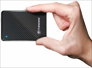 Компатный SSD-накопитель Transcend ESD200 весит 56 грамм  